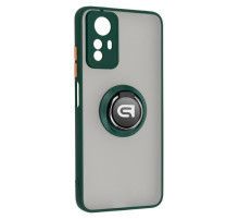 Чехол для мобильного телефона Armorstandart Frosted Matte Ring Xiaomi Redmi Note 12s 4G Dark Green (ARM68899)