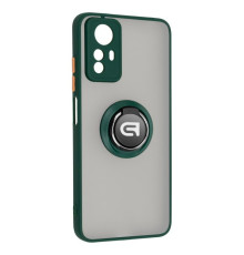Чохол до мобільного телефона Armorstandart Frosted Matte Ring Xiaomi Redmi Note 12s 4G Dark Green (ARM68899)