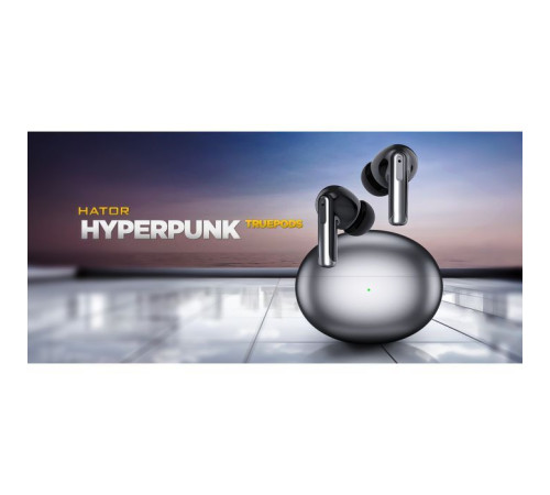 Навушники Hator Hyреrpunk Truepods Black (HTA-430)