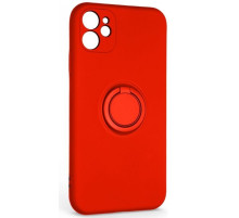 Чохол до мобільного телефона Armorstandart Icon Ring Apple iPhone 11 Red (ARM68642)