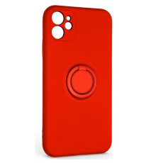 Чохол до мобільного телефона Armorstandart Icon Ring Apple iPhone 11 Red (ARM68642)