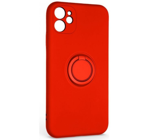 Чохол до мобільного телефона Armorstandart Icon Ring Apple iPhone 11 Red (ARM68642)