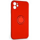 Чохол до мобільного телефона Armorstandart Icon Ring Apple iPhone 11 Red (ARM68642)
