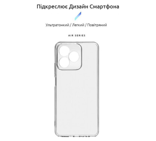 Чохол до мобільного телефона Armorstandart Air Series Realme C51/C53 NFC Camera cover Transparent (ARM71019)