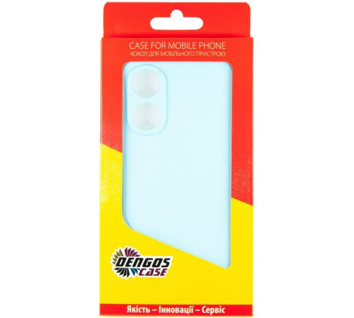 Чохол до мобільного телефона Dengos Soft Oppo A78 4G (ice blue) (DG-TPU-SOFT-34)