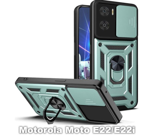 Чохол до мобільного телефона BeCover Military Motorola Moto E22/E22i Dark Green (709979)