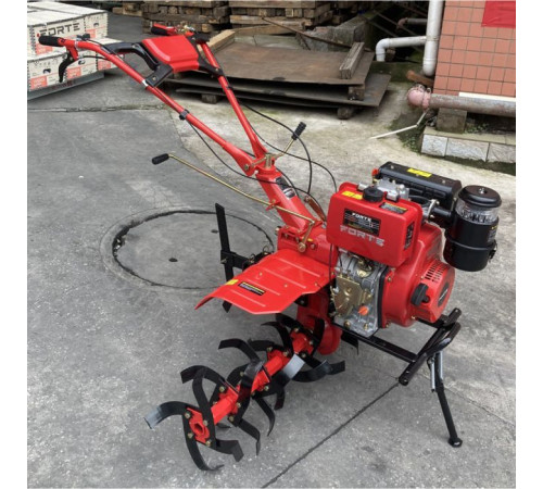 Культиватор Forte 1350-3, колеса 12", 9кс (113401)