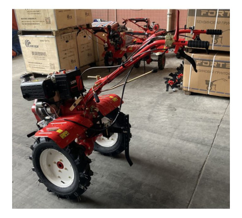 Культиватор Forte 1350Е, колеса 12", 9кс (113390)