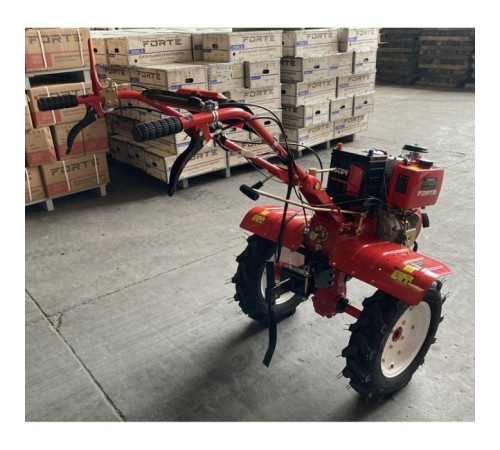 Культиватор Forte 1350Е, колеса 12", 9кс (113390)