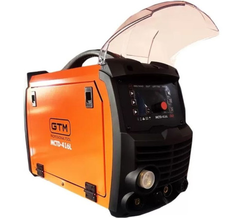 Зварювальний апарат GTM напівавтомат з функцією плазморіза - 4 в 1 MIG/TIG/MMA/CUT (MCTD416L)