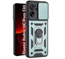 Чехол для мобильного телефона BeCover Military Xiaomi Redmi 13C/Poco C65 Dark Green (710563)