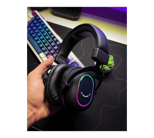 Навушники Fifine H6 RGB 7.1 Black (H6)