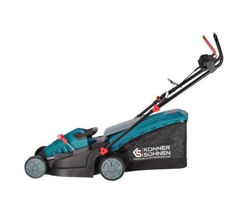 Газонокосарка Konner&Sohnen KS 38LM-BL 1400Вт 38см 25-65мм 230-240В 50л 3000об/хв (KS38LM-BL)