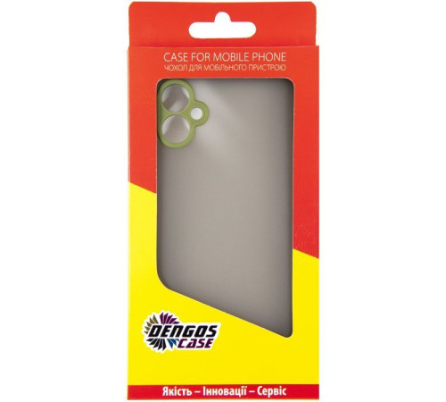 Чохол до мобільного телефона Dengos Matte Samsung Galaxy A05 (green) (DG-TPU-MATT-137)