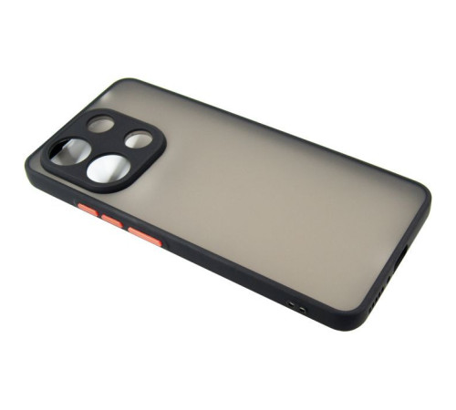Чохол до мобільного телефона Dengos Matte Xiaomi Redmi Note 13 4G (black) (DG-TPU-MATT-140)