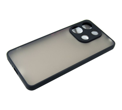 Чохол до мобільного телефона Dengos Matte Xiaomi Redmi Note 13 4G (black) (DG-TPU-MATT-140)