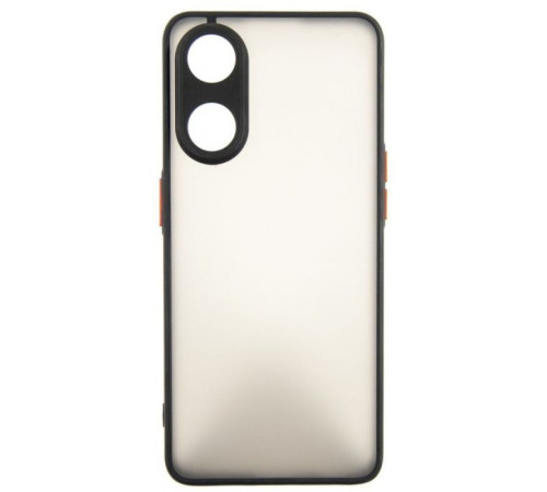 Чохол до мобільного телефона Dengos Kit for OPPO Reno 8T case + glass (Black) (DG-KM-33)
