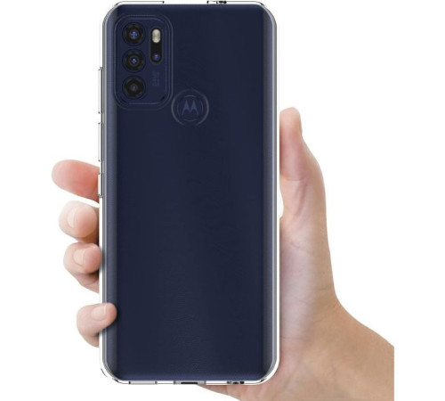 Чохол до мобільного телефона BeCover Motorola Moto G60s Transparancy (711095)