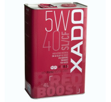 Моторна олива Xado Atomic Oil 5W-40 SL/CF RED BOOST 4л (XA 26206)
