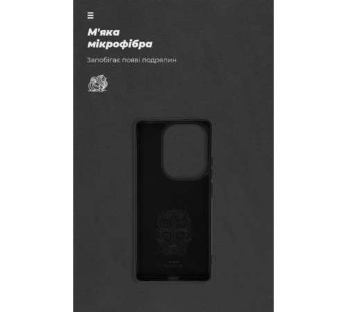 Чохол до мобільного телефона Armorstandart ICON Xiaomi Redmi Note 13 Pro 4G Black (ARM73136)
