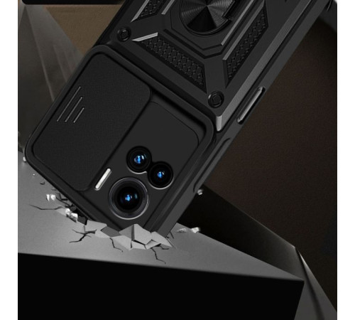 Чохол до мобільного телефона BeCover Military Motorola Edge 30 Ultra Black (710678)