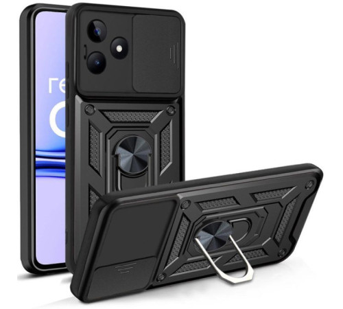 Чохол до мобільного телефона BeCover Military Realme C53 Black (710701)