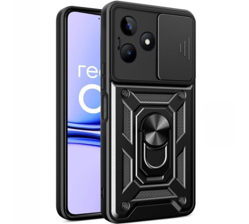 Чохол до мобільного телефона BeCover Military Realme C53 Black (710701)