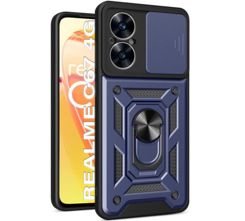 Чохол до мобільного телефона BeCover Military Realme C67 4G Blue (710708)