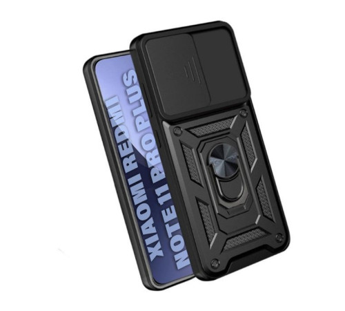 Чохол до мобільного телефона BeCover Military Xiaomi Redmi Note 11 Pro Plus Black (711023)