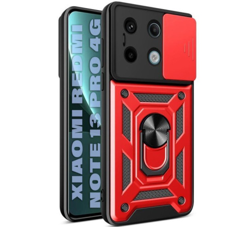 Чохол до мобільного телефона BeCover Military Xiaomi Redmi Note 13 Pro 4G Red (711027)