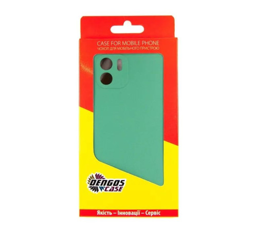 Чохол до мобільного телефона Dengos Xiaomi Redmi A2 Case + Glass (Mint) (DG-KM-82)