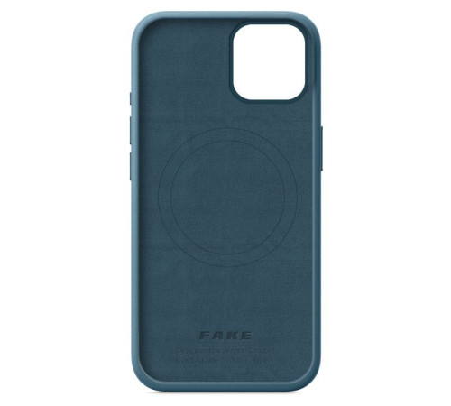 Чохол до мобільного телефона Armorstandart FAKE Leather Case Apple iPhone 15 Sea Blue (ARM76292)
