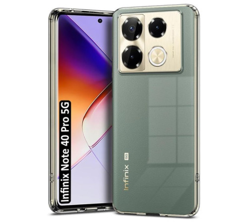 Чохол до мобільного телефона BeCover Infinix Note 40 Pro (X6851) Transparancy (711180)