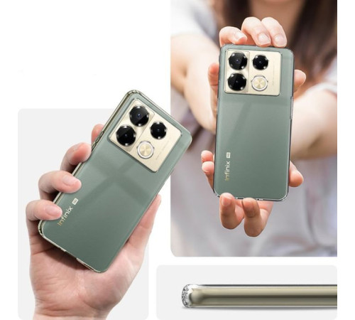 Чохол до мобільного телефона BeCover Infinix Note 40 Pro (X6851) Transparancy (711180)