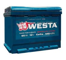 Акумулятор автомобільний Westa 6CT-65 А (1)
