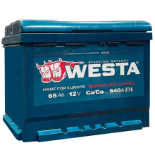 Акумулятор автомобільний Westa 6CT-65 А (1)