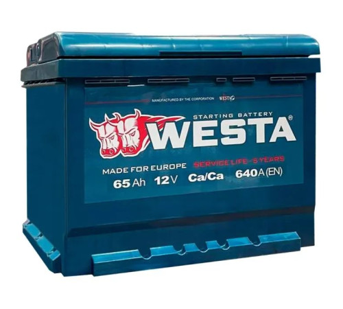Акумулятор автомобільний Westa 6CT-65 А (1)