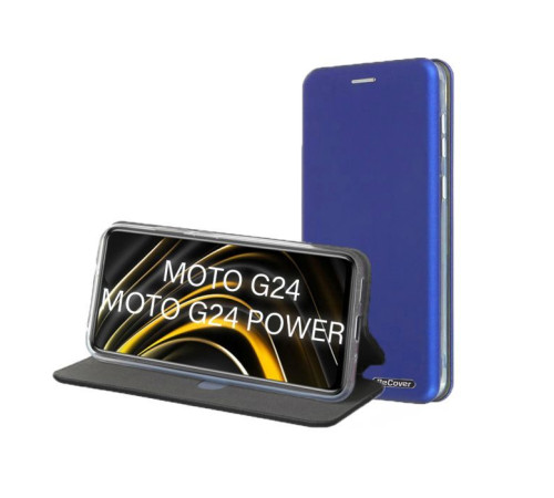 Чохол до мобільного телефона BeCover Exclusive Motorola Moto G24/G24 Power Blue (711485)