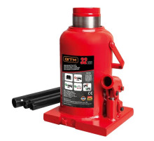 Домкрат GTM гідравлічний пляшковий 32т (260-420мм) (TH93204)