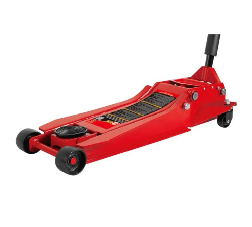 Домкрат GTM підкатний 3т,низькопрофільний (85-610мм) подвійна помпа (TZ830009)