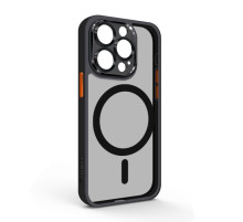 Чехол для мобильного телефона Armorstandart Unit MagSafe SE Apple iPhone 15 Pro Black Orange (ARM75362)