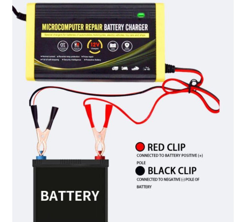 Зарядний пристрій для автомобільного акумулятора XoKo XK-CC12-6A