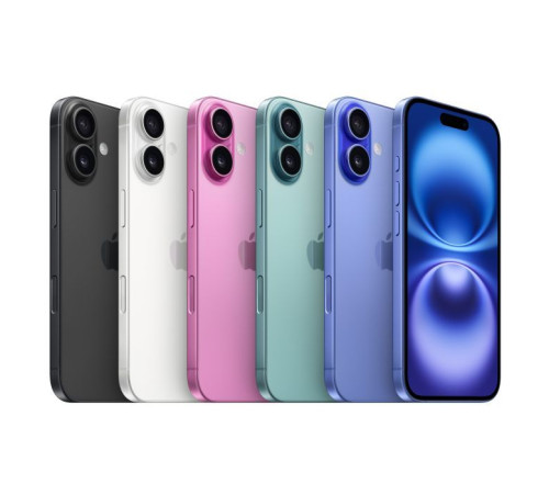 Мобільний телефон Apple iPhone 16 128GB Ultramarine (MYEC3)