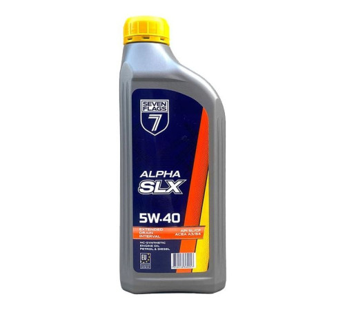 Моторна олива 7FLAGS Alpha SLX 5W-40 0,85л