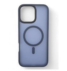 Чохол до мобільного телефона BeCover Metal Buttons Case (MagSafe) для Apple iPhone 16 Pro Max Blue (712100)
