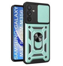 Чохол до мобільного телефона BeCover Military Samsung Galaxy M35 5G SM-M356 Dark Green (711543)