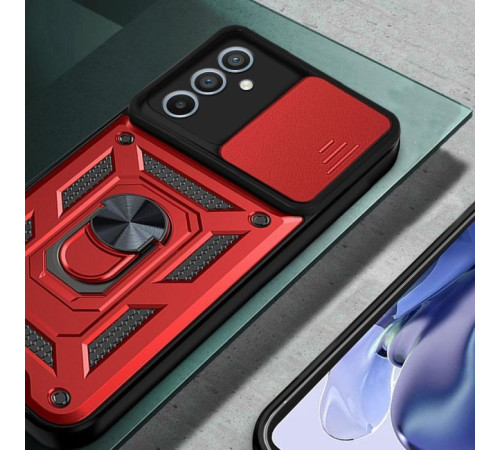 Чохол до мобільного телефона BeCover Military Samsung Galaxy M35 5G SM-M356 Red (711544)