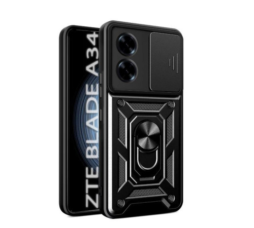 Чохол до мобільного телефона BeCover Military ZTE Blade A34 Black (712173)
