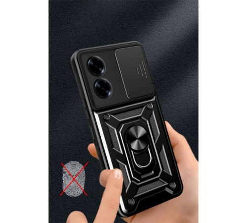 Чохол до мобільного телефона BeCover Military ZTE Blade A34 Black (712173)