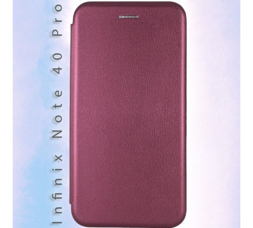 Чохол до мобільного телефона BeCover Exclusive Infinix Note 40 Pro (X6851) Red Wine (712222)